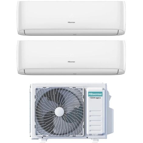 Condizionatore Dual Split Hisense Hi-Comfort 9+12 con 2AMW42U4RGC R-32 Wi-Fi Integrato