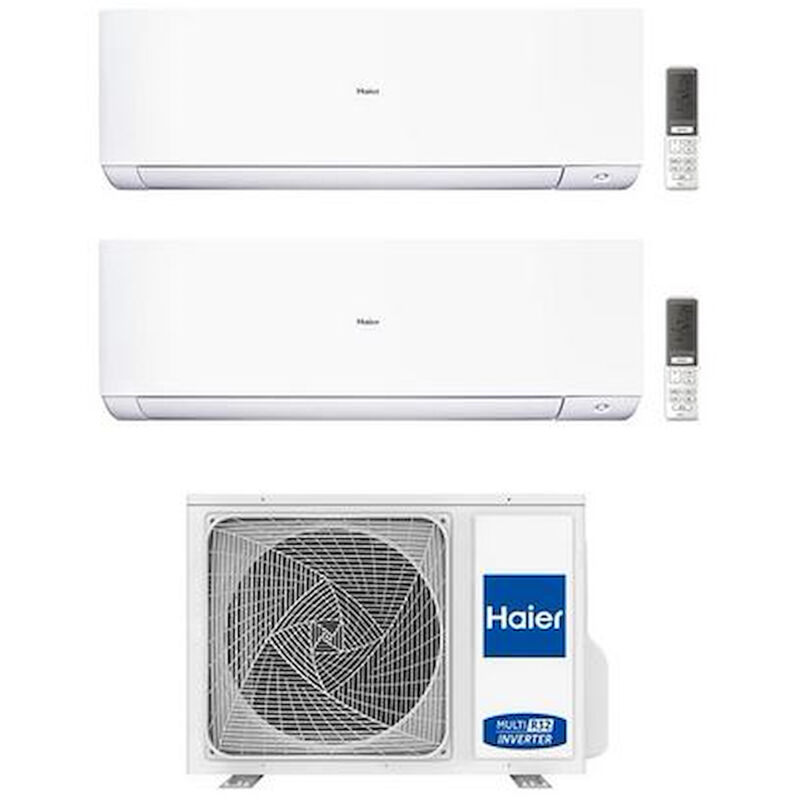 Condizionatore dualsplit Expert 9000+12000 btu codice prod: as25(35)cahra 2u40s2sm1fa - Haier