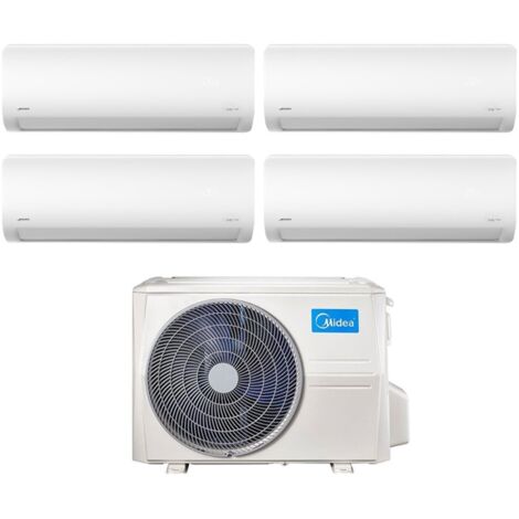 Condizionatore Midea Quadri Split Inverter serie XTREME PRO 9000+9000+9000+9000 Btu con M4O-36FN8 R-32 Wi-Fi Integrato