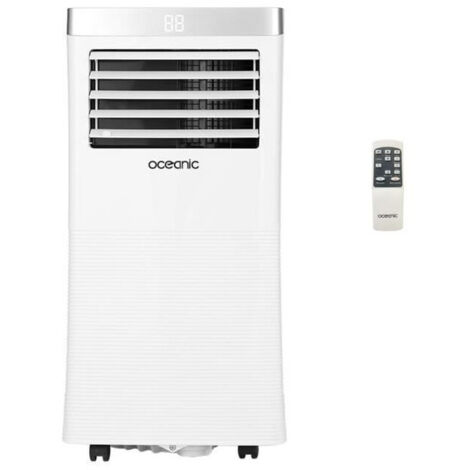 Condizionatore mobile monoblocco - OCEANIC - 2930W - 10000 BTU - Programmabile - Classe energetica A