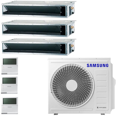 Condizionatore Samsung Canalizzabile Trial Split 9000+9000+12000 BTU AJ068TXJ3KG