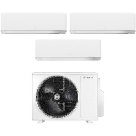 Condizionatore Trial Split Bosch CLIMATE 7000i WHITE 7+9+12 con 5000M 79/3 E R-32 Wi-Fi Integrato