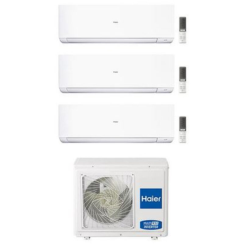 Condizionatore trialsplit Expert 9000+9000+12000 btu codice prod: as25(25)(35)xcahra(x2)+3u70s2s - Haier