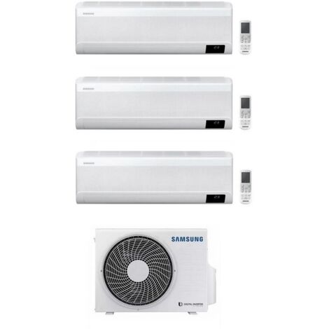 Condizionatore trialsplit Windfree avant da 9000 + 12000 + 12000 Btu con gas R32 Wifi - Samsung