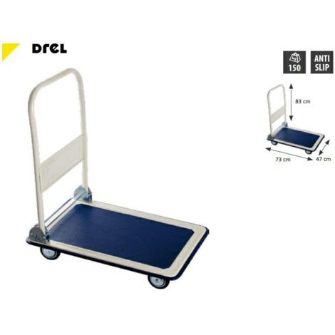 Condor Chariot durable métal pliable capacité 150 kg
