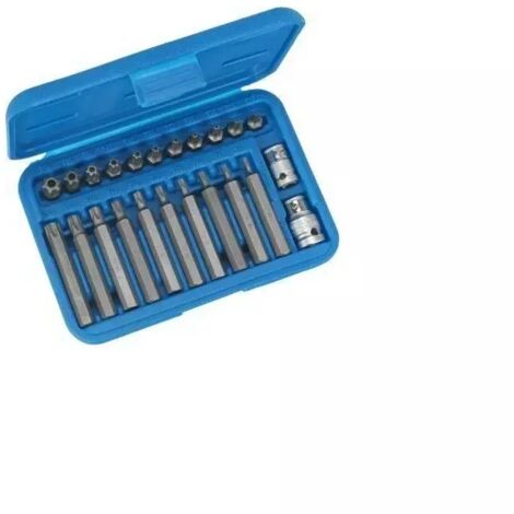 Condor Werkzeug 1011 Jeu de 23 embouts tournevis torx avec trou T10-T70
