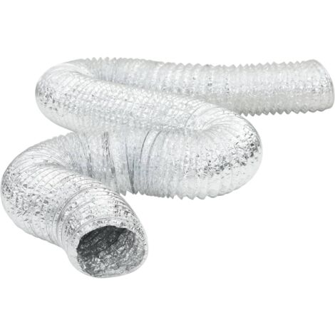 Condotto di Ventilazione in Alluminio 6 m Ø12,5 cm vidaXL