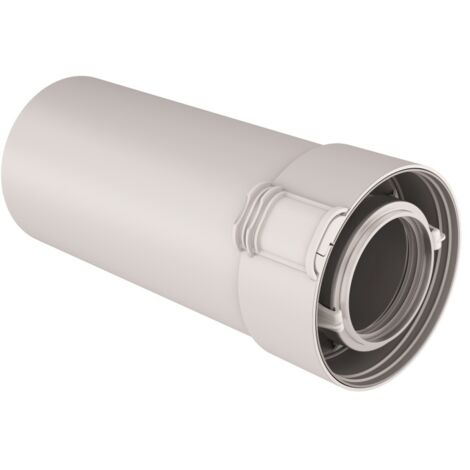 Condotto Rolux Condensazione Ø 60/100mm PPtl/PP Sekurit lunghezza 1000mm