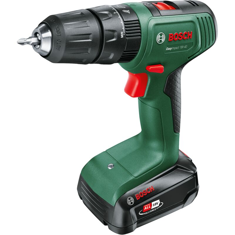 Perceuse-Visseuse À Percussion Bosch EasyImpact 18V-40 - 2 Vitesses - 40 Nm - vue 8