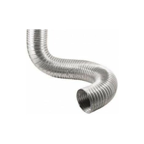 Tubo flexible aislado acústico para aire acondicionado y climatizacion  Aluminio Ø203 Aluminio Ø203