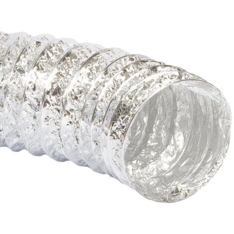 conducto flexible multicapa de aluminio te -20°c + 140°c d.127 mt.10