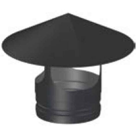 Sombrerete DP Inox 150 mm Antirrevoco - Estufas de Leña Online