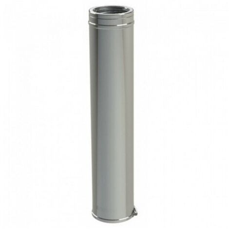 Conduit 1000mm duo inox304/galva 150-200 +bride - TEN