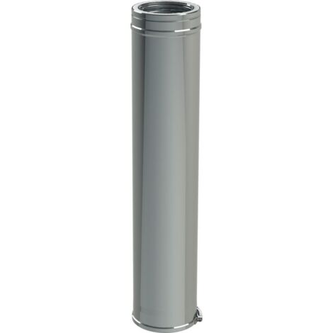 Conduit 1ML DUOTEN I316/I304 D. 80-130 + bride TOLERIE EMAILLERIE NANTAISE 501088