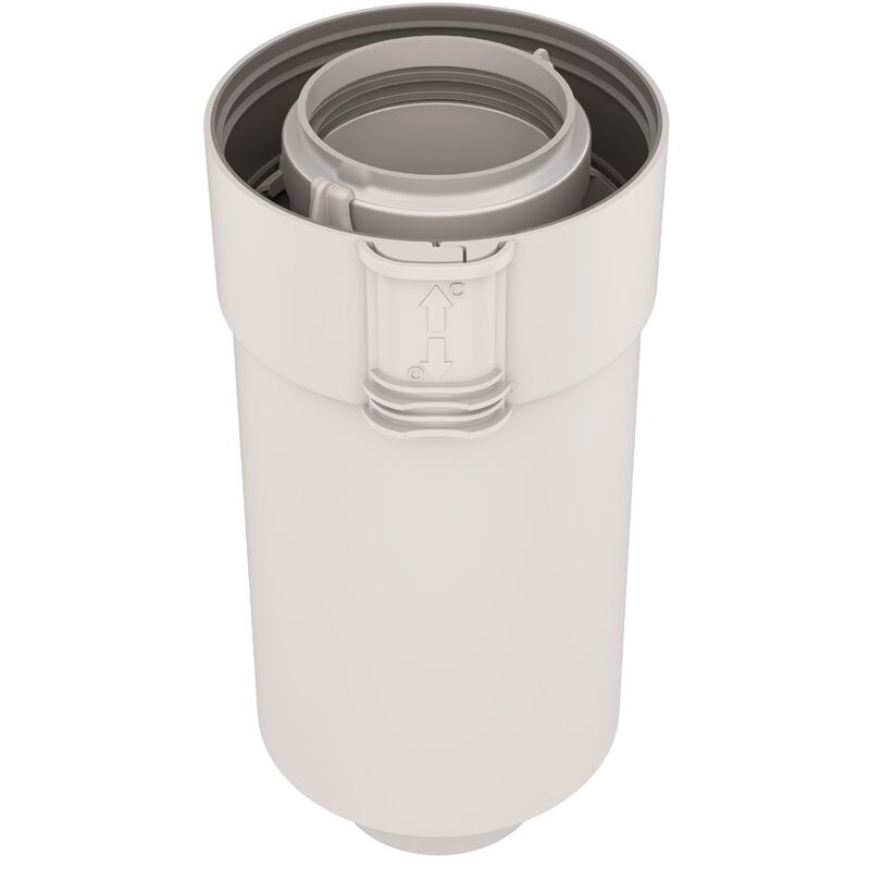 Conduit Rolux condensation 60/100 pptl/pp L500mm sekurit Ubbink 229302