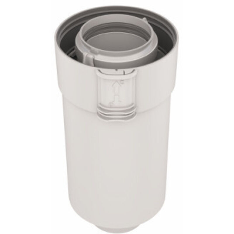 Ubbink - Conduit 60/100 pptl/pvc Rolux Condensation - Ø60/100 Longueur 2000 mm