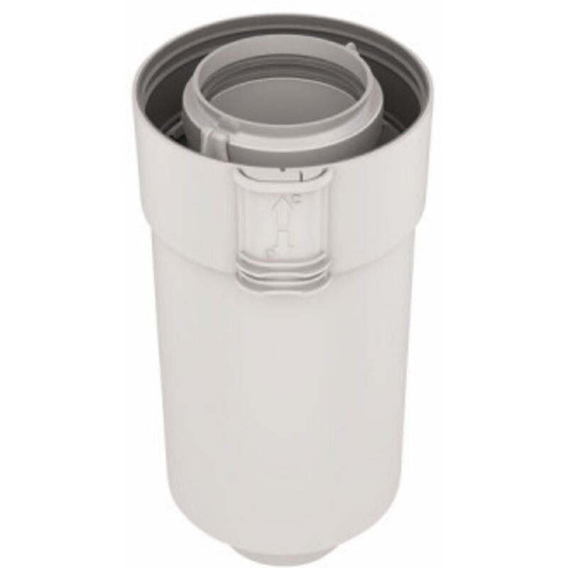 Conduit Rolux Condensation ø 80/125mm PPtl/PVC longueur 1000mm système Sekurit