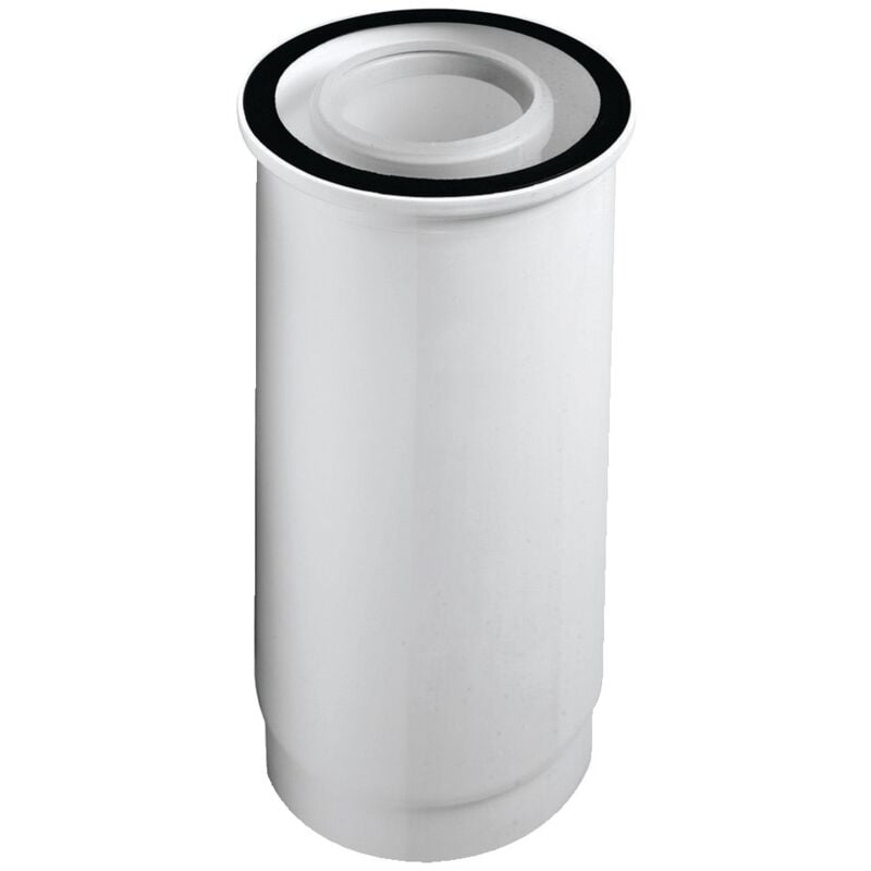 Ubbink - Conduit condensation gaz/fioul pptl/pvc telescopique blanc 80/125