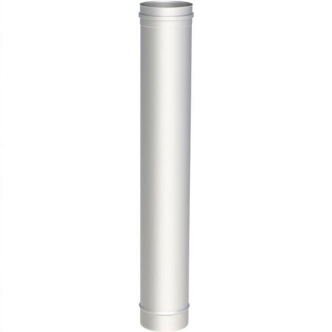 Conduit de fumées Ø 130 x 1000 mm
