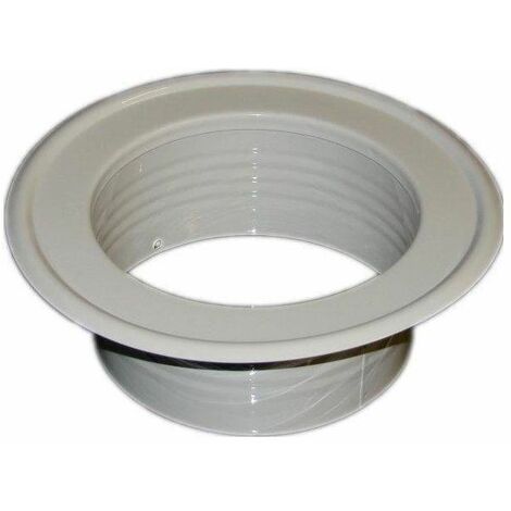 Conduit de ventilation métallique et le tuyau se terminant jusqu'à complet préopératoire élément de masquage 120mm de diamètre