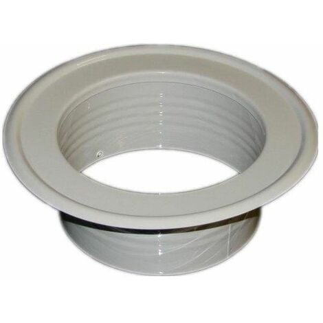 Conduit de ventilation métallique et le tuyau se terminant jusqu'à complet préopératoire élément de masquage 200mm de diamètre