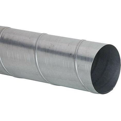 Conduit de ventilation NW100 x 2,00 m a nervure