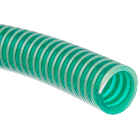 Conduit flexible RS PRO PVC, renforcé Vert, longueur 5m ( Prix pour 1 )