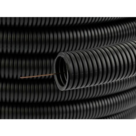 Conduit ondulé avec pilote pour câbles 20 mm 50 m