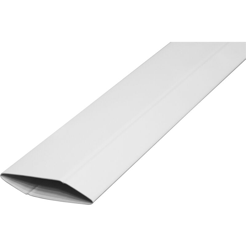 Axelair - Conduit pvc - Rectangulaire Pliable - 55x220 - 1,5m - Lot de 8 pcs