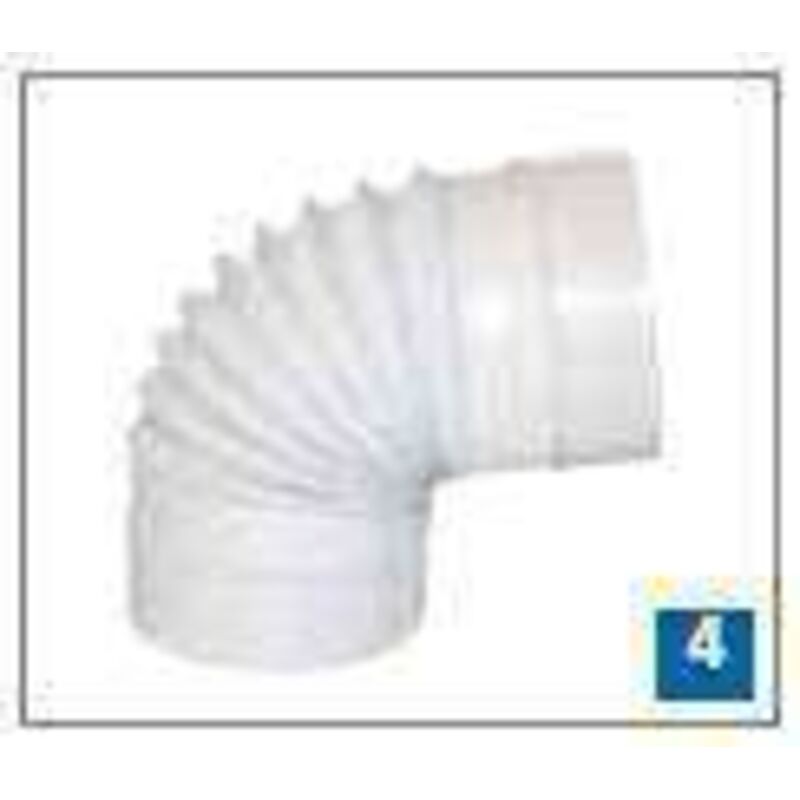 Atlantic - Coude variable 0/90°circulaire ⌀100 plastique - cavc 100 - 460033 460033