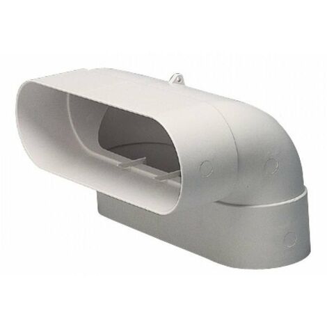 Conduit rigide plastique oblong Minigaine 40x100
