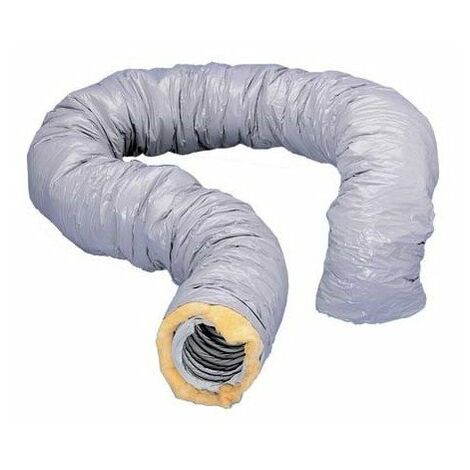 Conduit souple isolé PVC CR - Type B - Diam. 125 - Épaiss. 25 - 10m - Atlantic