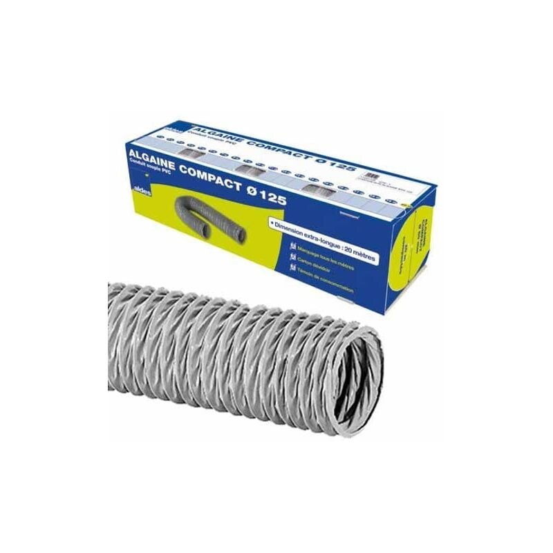 Aldes - gaine vmc souple en pvc L20M D125MM algaine - 11091199