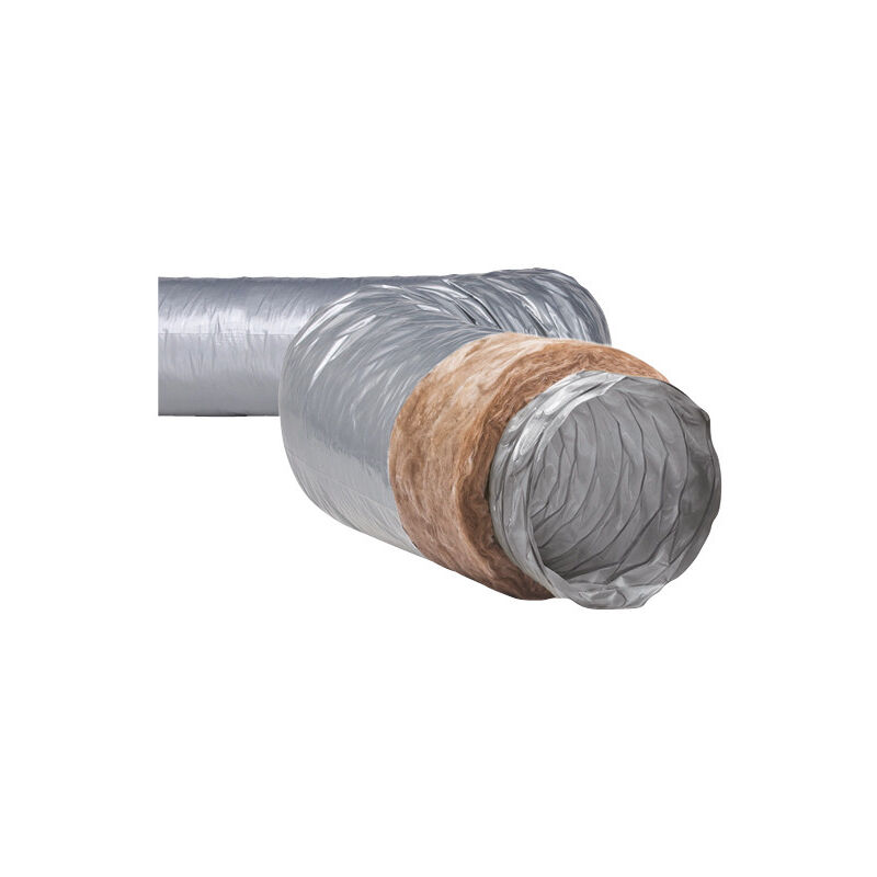 Conduit souple pvc isolé ecosoft 50 mm D.100 carton 6 m Nather 552054