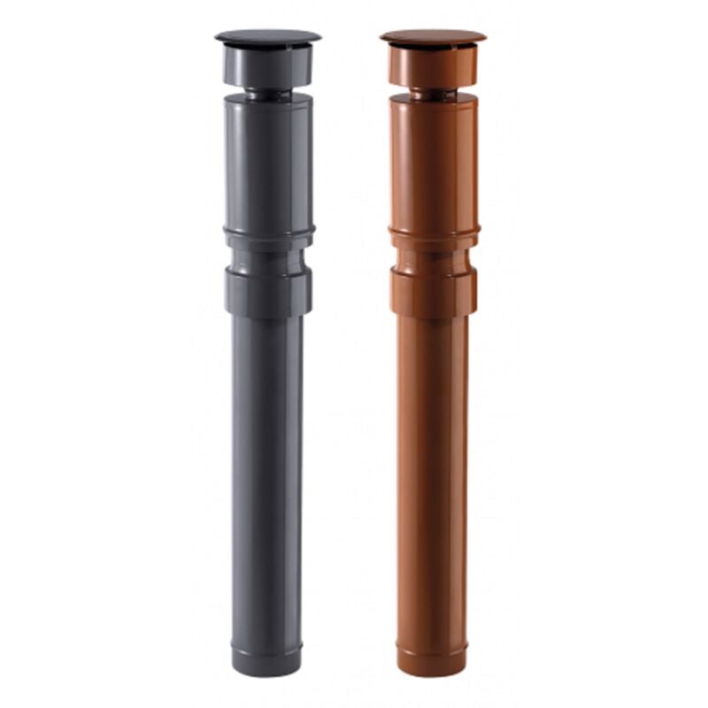 Isotip Joncoux - conduit vertical 1000MM recoupable int 80 ð ext 125 tuile