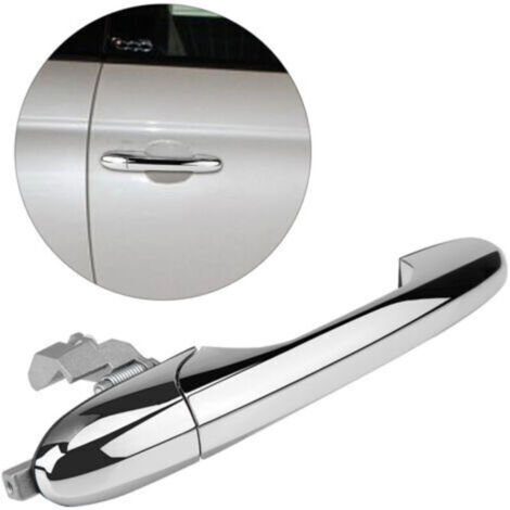 Conduite à gauche,Poignée de porte extérieure,pour Fiat 500 2012-2018,68069942AC,côté passager droit