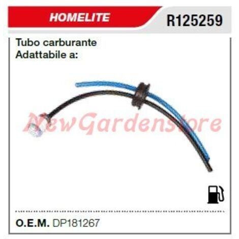 Conduite de carburant HOMELITE pour débroussailleuse tronçonneuse R125259