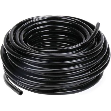 Conduites d'eau d'arrosage Automatique 4mm/7mm Irrigation Système Micro Tuyau pour Fleurs, Plantes, Bonsaï, Jardin et Terrasse, 20m