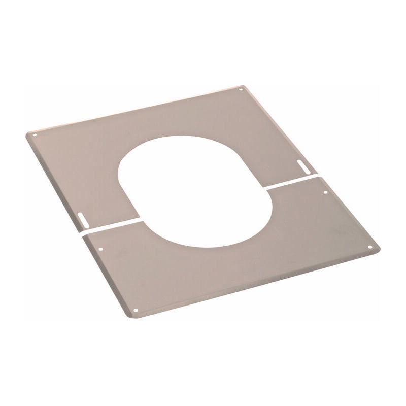 Plaque de finition murale/plafond TEN duo TEN 0° à 30° - diamètre 80/130 mm