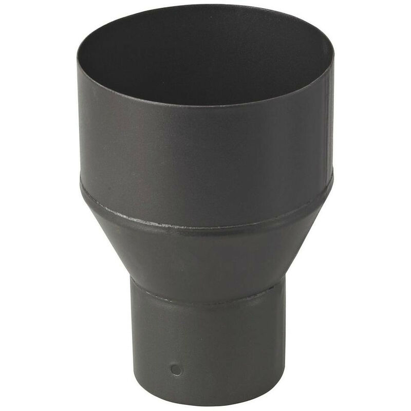 Réduction TEN 345540 noir mat D125x80mm pour pellets