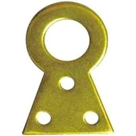CONDY -10 ATTACCAGLIE FISSE FERRO OTTONATO