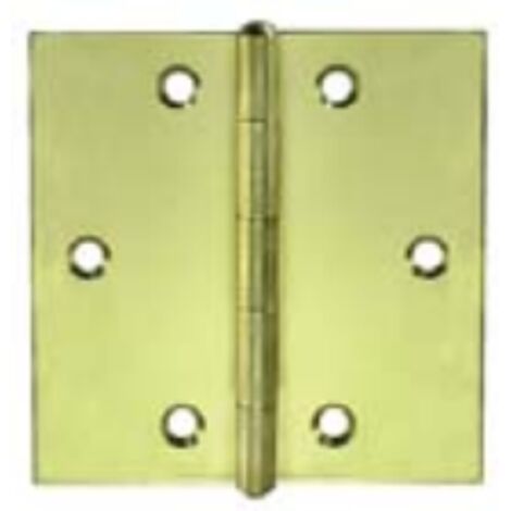 CONDY - 2 CERNIERE QUADRE IN OTTONE 30X30MM