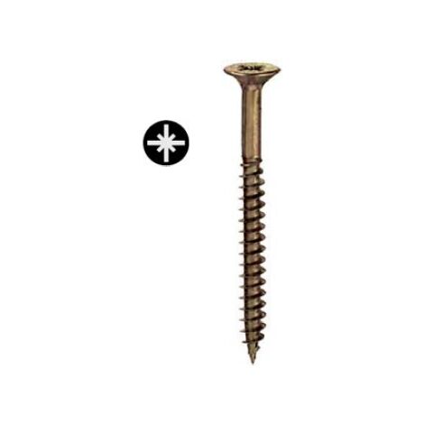 CONDY - 4 VITI TESTA PIANA SVASATA ZINCATE TROPICALIZZATE 6,0X160
