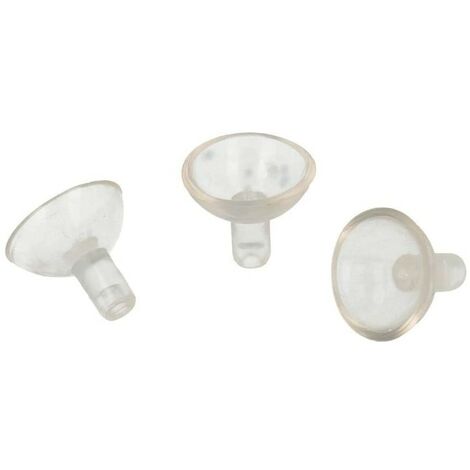 CONDY - 8PZ VENTOSA CON SFERA TRASPARENTE 20MM
