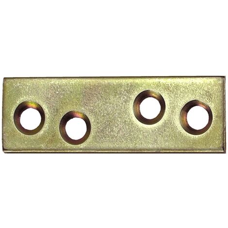 CONDY - LASTRINE PIATTE ZINCATE GIALLE 78X18X2MM PZ2