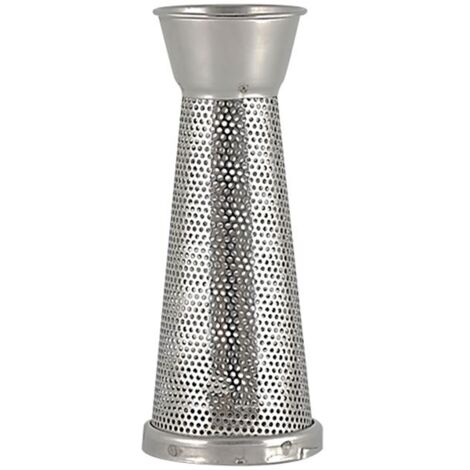 Cône de filtration en acier inoxydable 5303NG – Trous 2,5 mm pour presse-tomates Reber – Optimise purée de tomates lisse