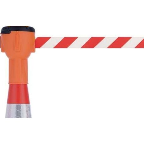 Cône de signalisation ALCT Sangle 9m orange - ALCT-O