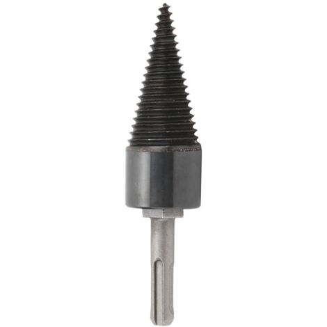 Cône Fendeur à Bois pour Perceuse, Outil de Fendage de Bûches, Accessoire Bricolage Maison 32mm