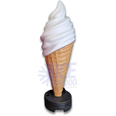 Cône géant publicitaire - Glace italienne - Led télécommandée - Ice Freddo