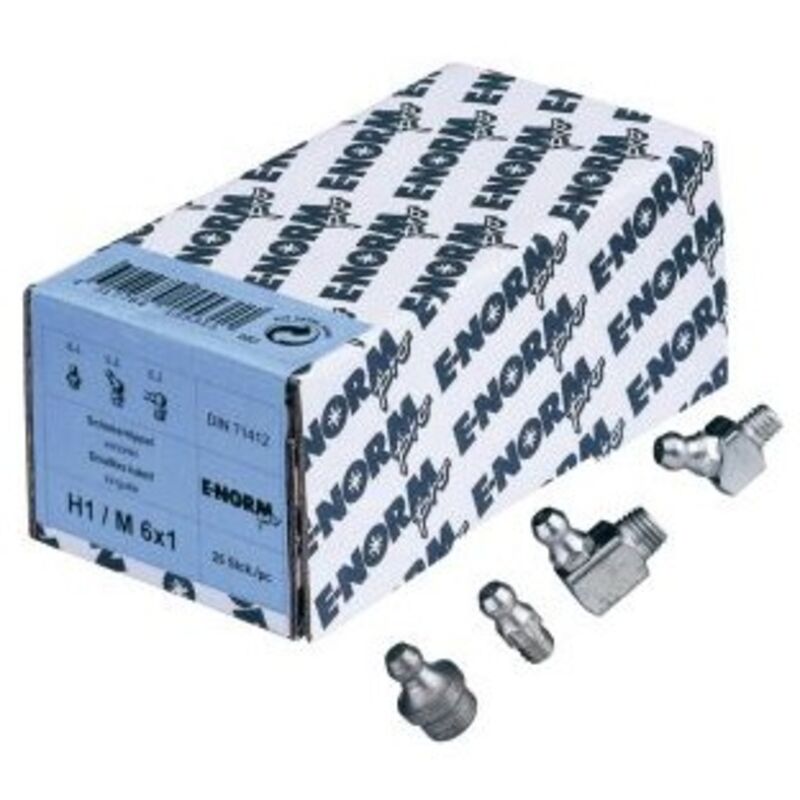 Cone graisseurs 71412 5.8 HDG C H3/M8x1 HP E-NORMpro (Par 25)